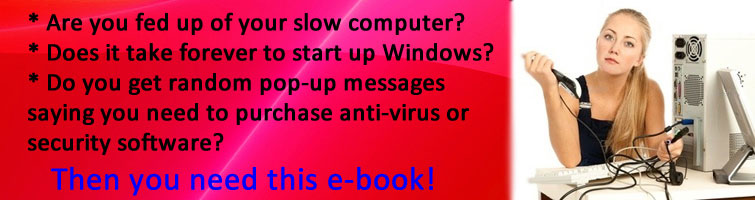 computer clean up and speed and manual e-book